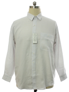 1980's Mens Goouch Totally 80s Linen Shirt