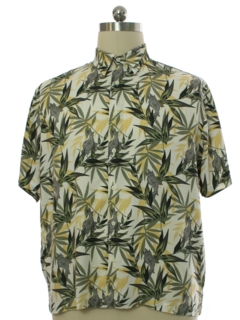 1990's Mens Rayon Hawaiian Shirt