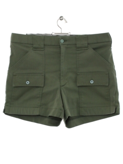 1970's Mens Safari Style Shorts