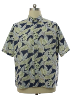 1990's Mens Crisp Cotton Hawaiian Shirt