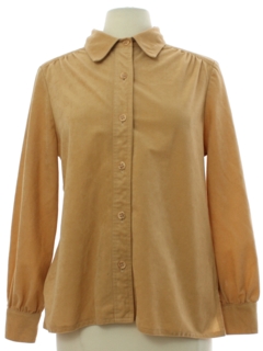 1970's Womens Velour Shirt