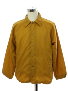 1970's Mens Windbreaker Snap Front Jacket