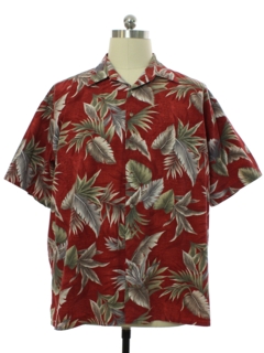 1990's Mens Pierre Cardin Cotton Hawaiian Shirt