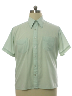 1970's Mens Mod Sport Shirt