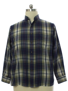 1990's Mens Preppy Sport Shirt