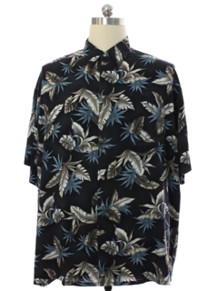 1990's Mens Pierre Cardin Rayon Hawaiian Shirt