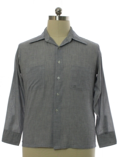 1970's Mens Mod Sport Shirt