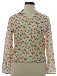 1970's Womens Secretary Shirt