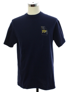 1990's Mens Northeast Georgia Police Academy Single Stitch T-shirt