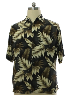 1990's Mens Pierre Cardin Rayon Hawaiian Shirt