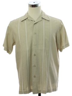 1990's Mens Retro Style Linen Sport Shirt