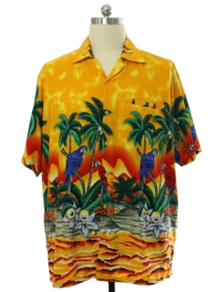 1980's Mens Hawaiian Shirt