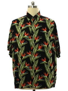 1990's Mens Rayon Hawaiian Shirt