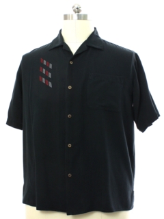 1990's Mens Silk Club/Rave Shirt