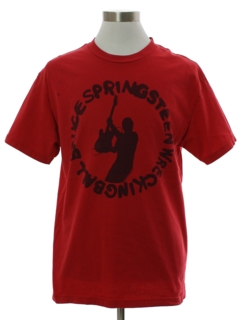 1990's Mens Grunge Bruce Springsteen Band T-Shirt