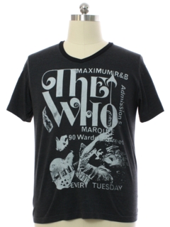 1990's Mens The Who Marquee Club Poster Band T-Shirt