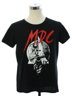 1990's Mens MDC Band T-Shirt