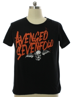 1990's Mens Avenged Sevenfold Band T-Shirt