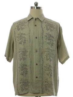 1990's Mens Bugle Boy Rayon Cotton Blend Hawaiian Shirt