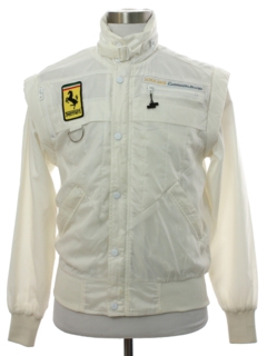 1980's Mens Style Auto Ferrari Racing Jacket