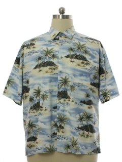 1990's Mens Pierre Cardin Cotton Hawaiian Shirt