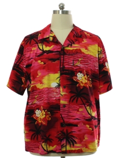 1980's Mens Hawaiian Shirt