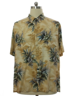 1990's Mens Rayon Hawaiian Shirt