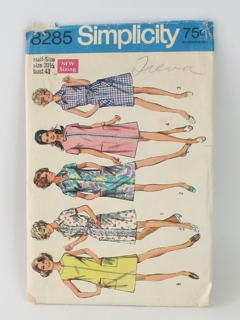 1960's Womens Sewing Pattern