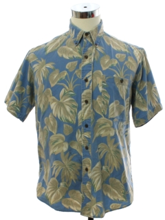1990's Mens Chaps by Ralph Lauren Hawaiian Style Shirt