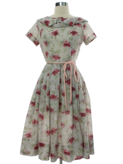 1950's Womens A-line Dress