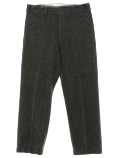 Mens Vintage Wool Pants at RustyZipper.Com Vintage Clothing