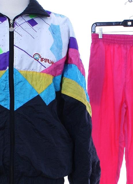 Suit: (made in 90s) -Opium- Womens multi color background Suit: (made in 90s) -Opium- Womens multi color background