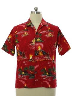 1990's Mens Hawaiian Shirt