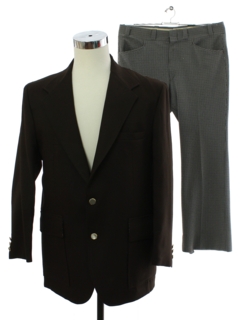 1970's Mens Combo Disco Suit