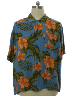 1990's Mens Rayon Hawaiian Shirt