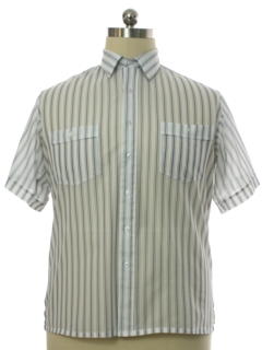 1980's Mens Sheer Sport Shirt