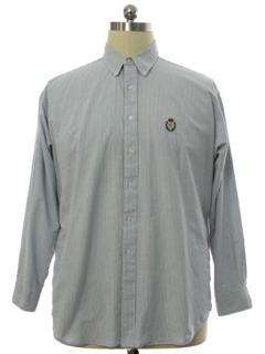 1980's Mens Chaps Ralph Lauren Preppy Shirt