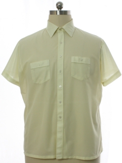 1980's Mens Sheer Sport Shirt