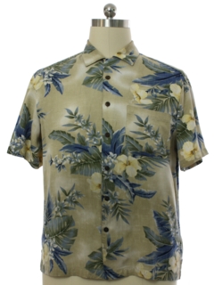 1990's Mens Caribbean Joe Heavy Rayon Hawaiian Shirt