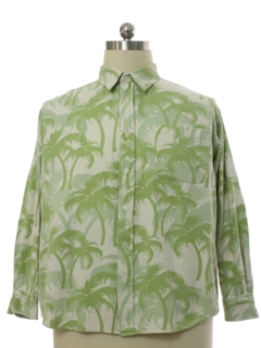 1990's Mens Cotton Flannel Hawaiian Shirt
