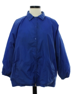 1990's Womens Snap Front Windbreaker Jacket