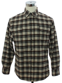 Mens Vintage Flannel Shirts at RustyZipper.Com Vintage Clothing