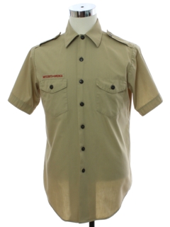 1980's Mens Boyscout Shirt