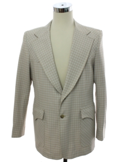 1970's Mens Superfly Western Disco Blazer Sport Coat Jacket