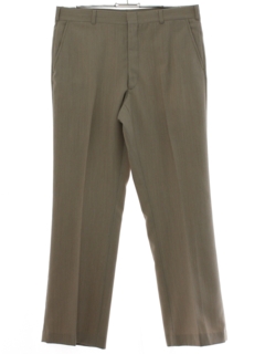 1980's Mens Flat Front Slacks Pants