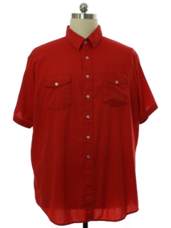 1990's Mens Grunge Work Shirt