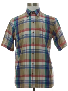 1980's Mens Sport Shirt