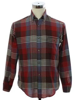 1980's Mens Preppy Shirt