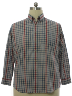 1980's Mens Preppy Shirt