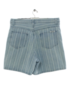 1980's Womens Totally 80s Palmettos Denim Jeans Shorts